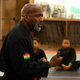 Jason Wilson, CEO of the Cave of Adullam Transformational Training Academy in Detroit, shares a lesson with students. (Courtesy of the Cave of Adullam Transformational Academy)